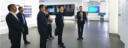 蜀山區(qū)委常委、區(qū)政府黨組副書記劉智一行蒞臨中水三立調(diào)研指導