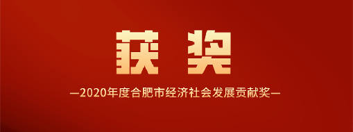 又得一獎！中水三立喜獲2020年度合肥市經(jīng)濟(jì)社會發(fā)展貢獻(xiàn)獎