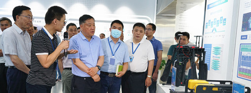 安徽省生態(tài)環(huán)境廳黨組書記、廳長賀澤群帶隊(duì)到中水三立調(diào)研指導(dǎo)