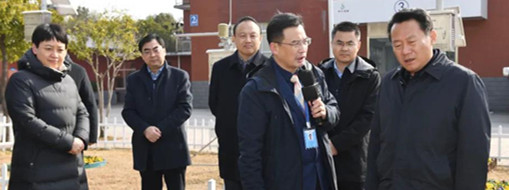 ?省委常委、市委書記虞愛華蒞臨中水三立調(diào)研指導