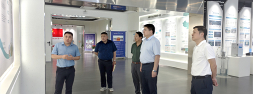 ?協(xié)同創(chuàng)新，安徽省生態(tài)環(huán)境集團(tuán)黨委書(shū)記、董事長(zhǎng)羅太忠一行赴中水三立調(diào)研指導(dǎo)